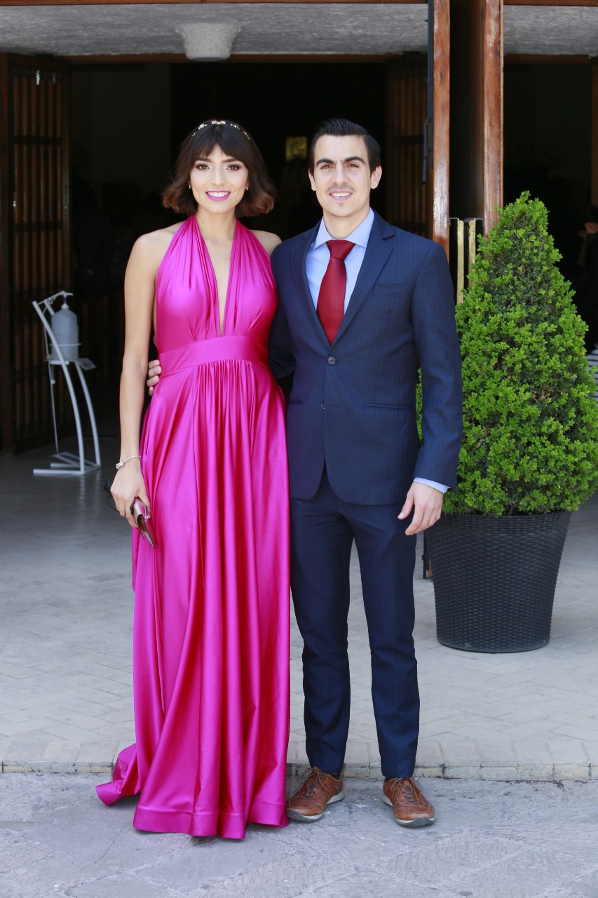 Sandra Martínez y Joaquín Armendáriz. FOTO: OMAR VALDEZ