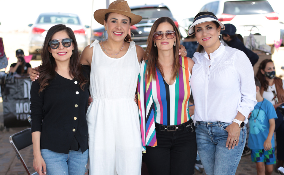 Lucero Vega, Ivonne González, Verónica Pérez y Aurora Borja. Foto: Aarón Solís