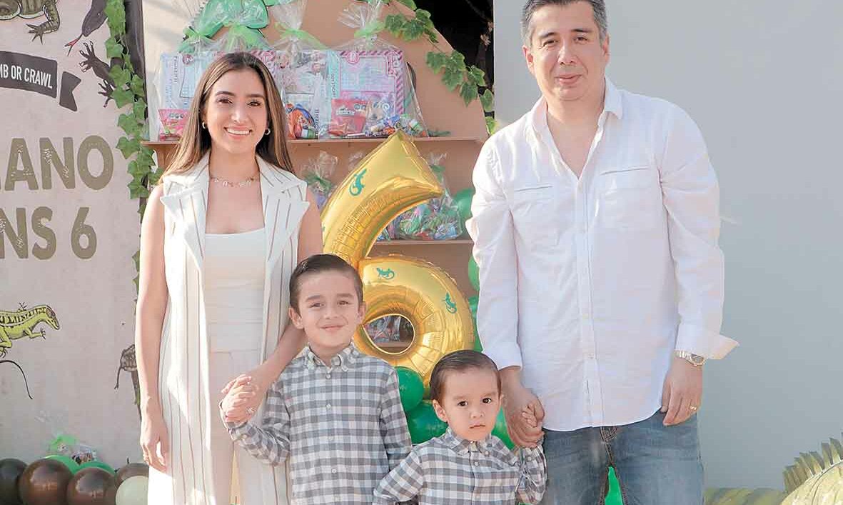 Mariana Conde, Mariano Corona, José Manuel Corona y Leonardo Corona / Fotos: Dennis Hernández