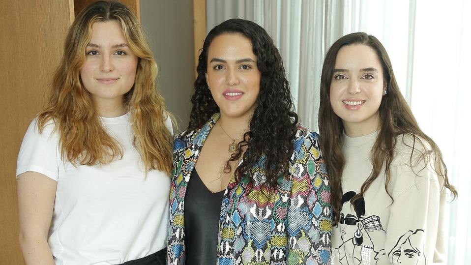 Balbina Yturria, Cynthia Saide y Regina Prieto / Foto: Daniel Saldívar