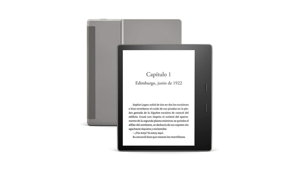 Consiéntela con este Kindle Oasis para que disfrute al máximo su tiempo a solas 5,649 MXN