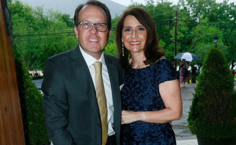 Emilio Lozano y Sandra de Lozano / Fotos: Daniel Saldívar