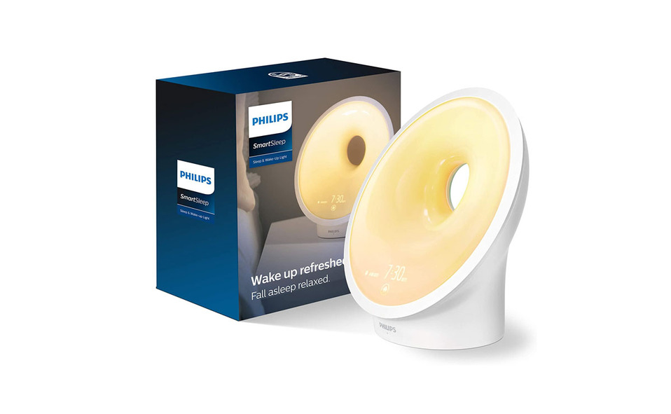 Con esta lámpara de Philips logrará un ambiente tranquilo y relajado para dormir y despertar 3,989 MXN