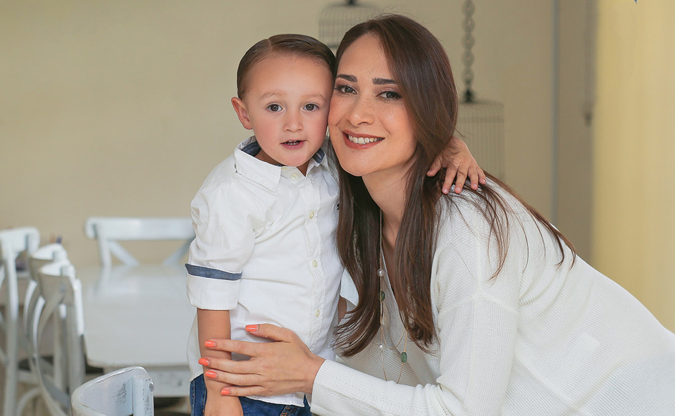 María Fernanda Tenorio, los retos de la maternidad