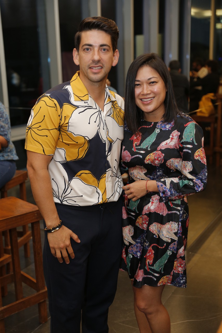 Adrián Segovia y Sayuri Mizuno. FOTO: DANIEL SALDÍVAR