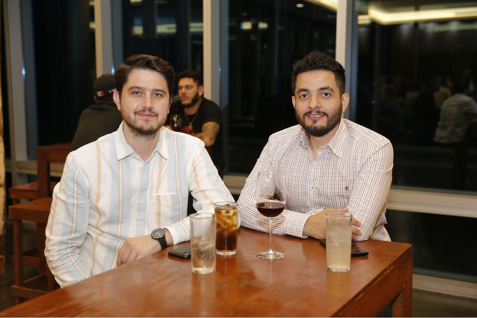 José Luis Tamez y Roberto Garza. FOTO: DANIEL SALDÍVAR
