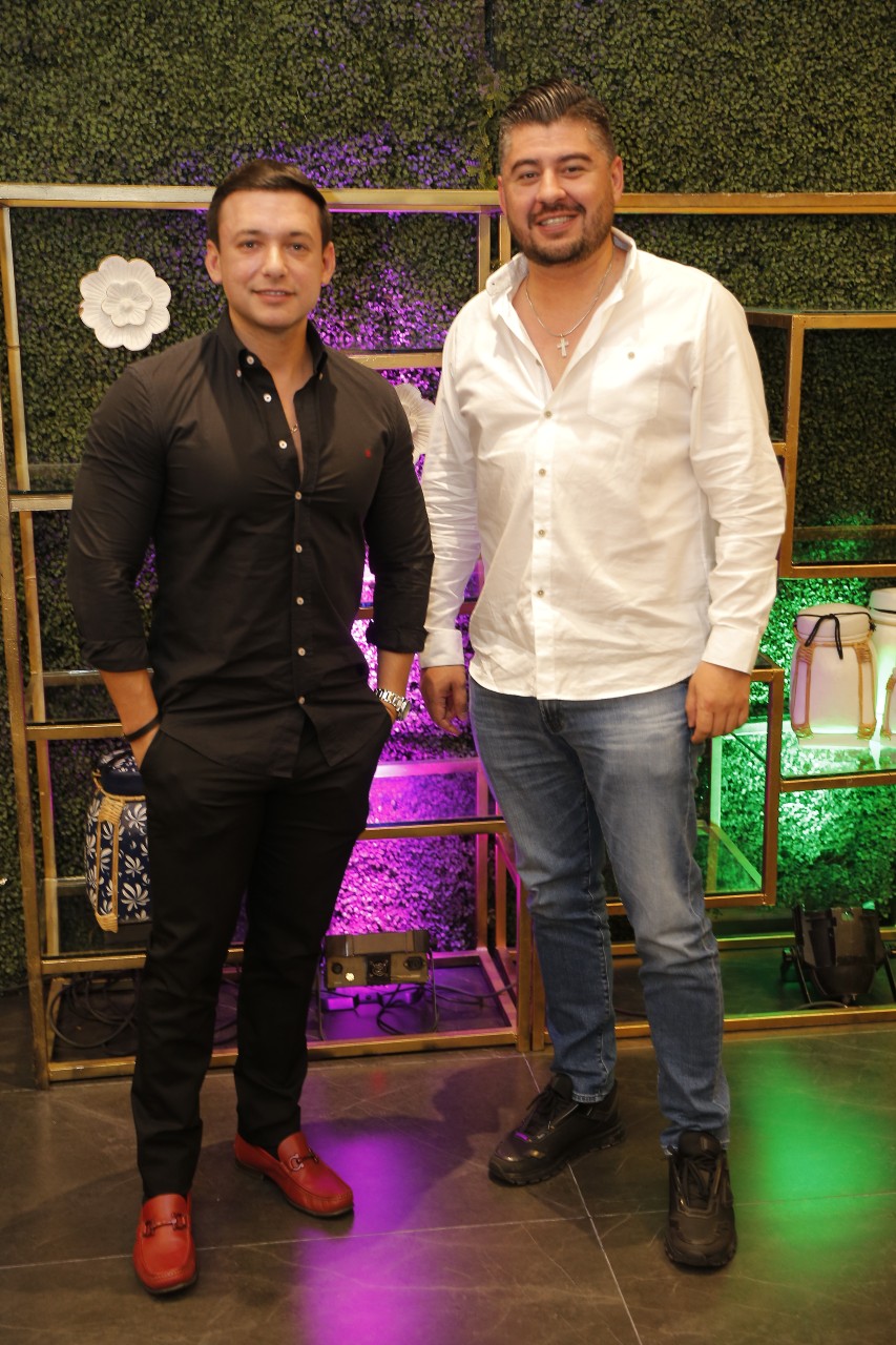 Luis Carlos Ibarra y Tobías Cavazos. FOTO: DANIEL SALDÍVAR