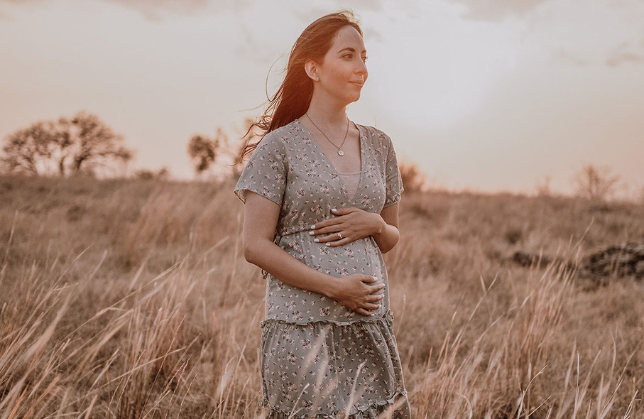 La maternidad es una de las etapas que más está disfrutando Paty (Foto: David Haghenbeck)
