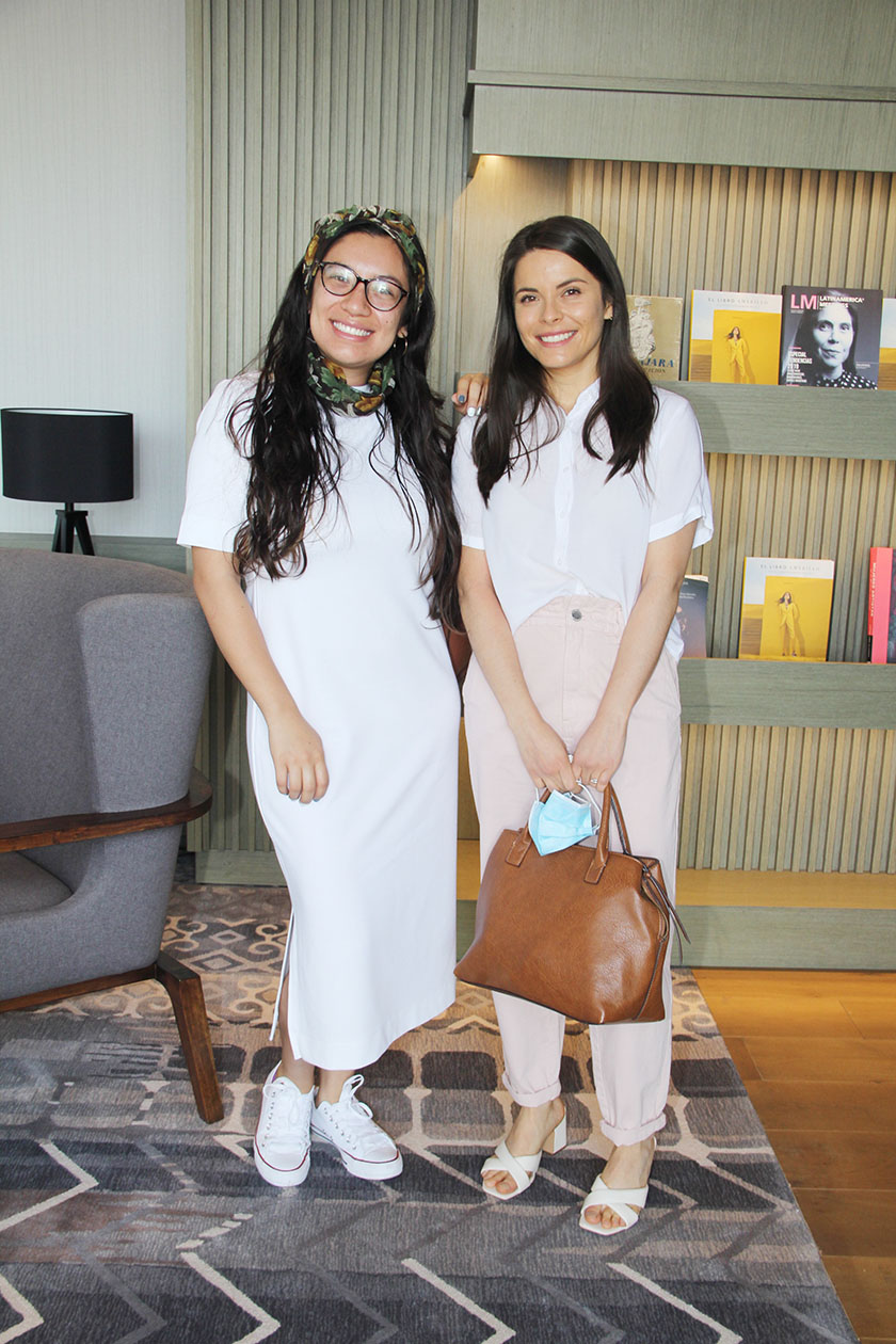 Zayra Escobedo y Mayra Hernández