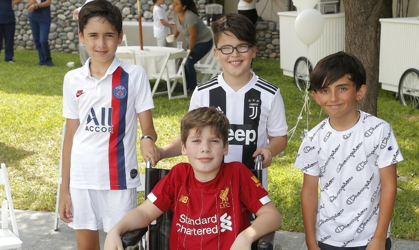 Diego Canales, Santiago Cerda, Leonardo González y Michael Zablah  / Foto: Daniel Saldívar