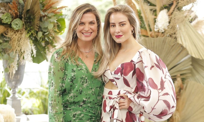 Cordelia De la Garza de Lobo y Astrid Valdez de De la Peña  / Foto: Daniel Saldívar