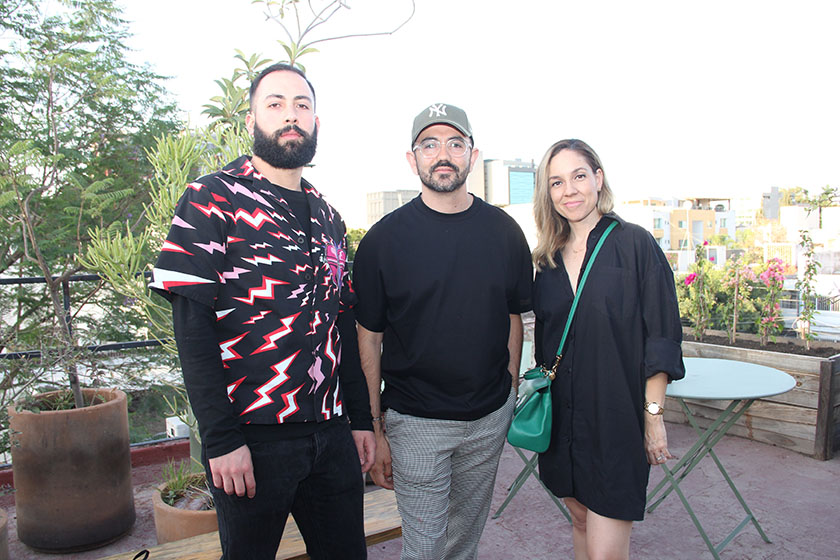 Armando Trucios, Daniel García y Mariana Gutiérrez