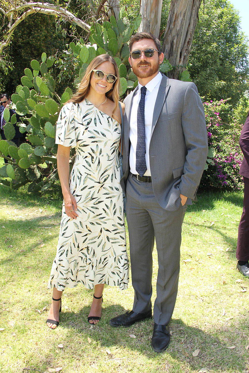 Becky Gorostiza y Christián Taylor