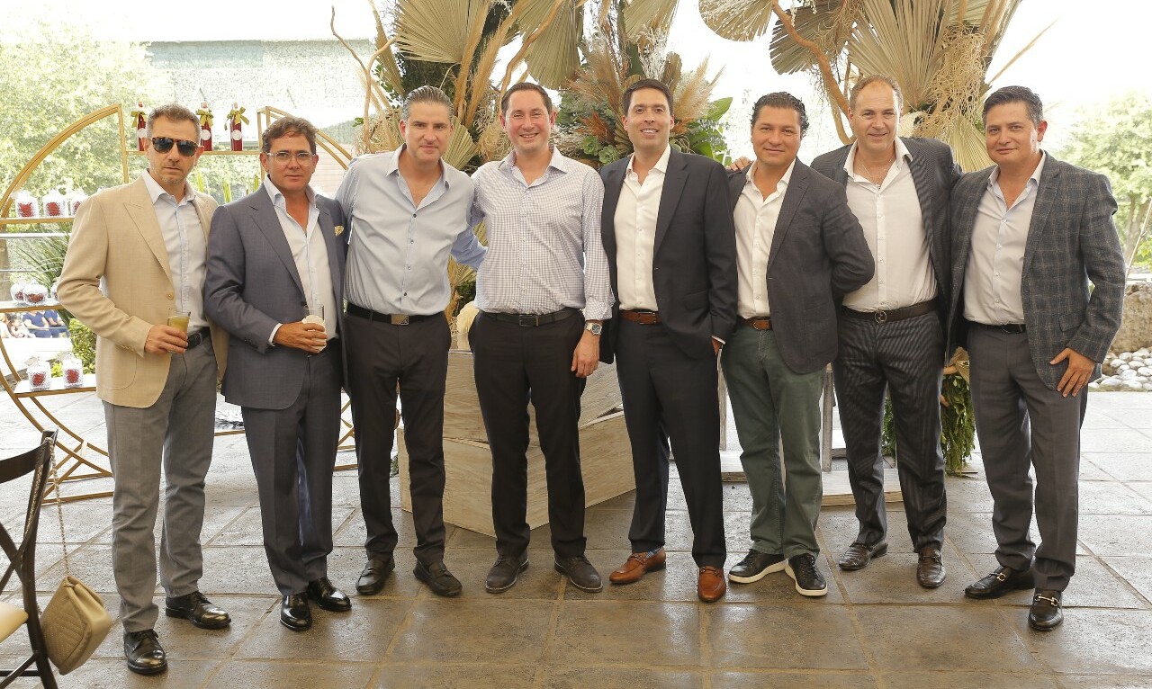 Marco Becerra, Ricardo De la Peña, César Alanís, Glafiro Montemayor, Javier Lobo, Elías Baca, Adrián Martínez y Gabriel Galindo / Foto: Daniel Saldíva