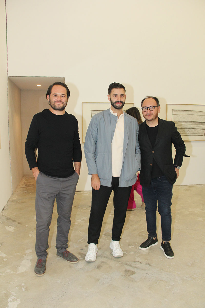 Carlo Guízar, Tony Sadurni y Darío Escobar