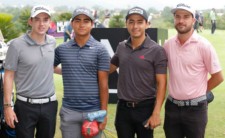 Carlos Treviño, Alan Terrazas, Aaron Terrazas y Juan Carlos Benítez / Fotos: Daniel Saldívar y Omar Valdez