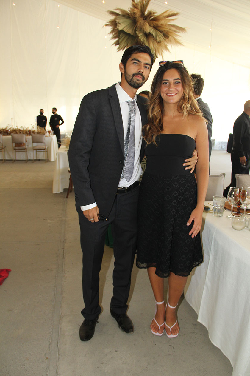 Carolina Lima y Felipe Bauche