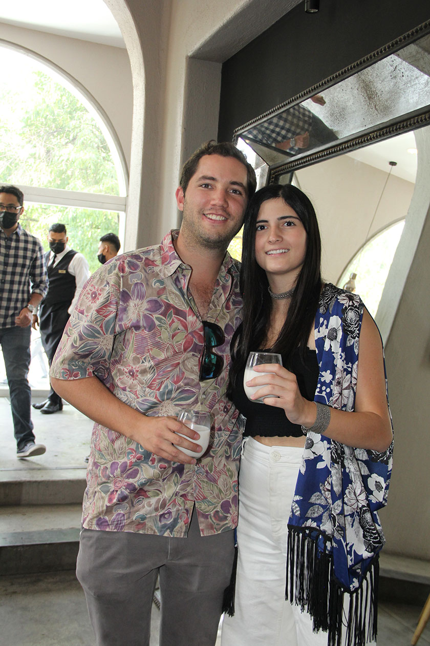 Cristóbal Padilla y Alejandra Hernández.