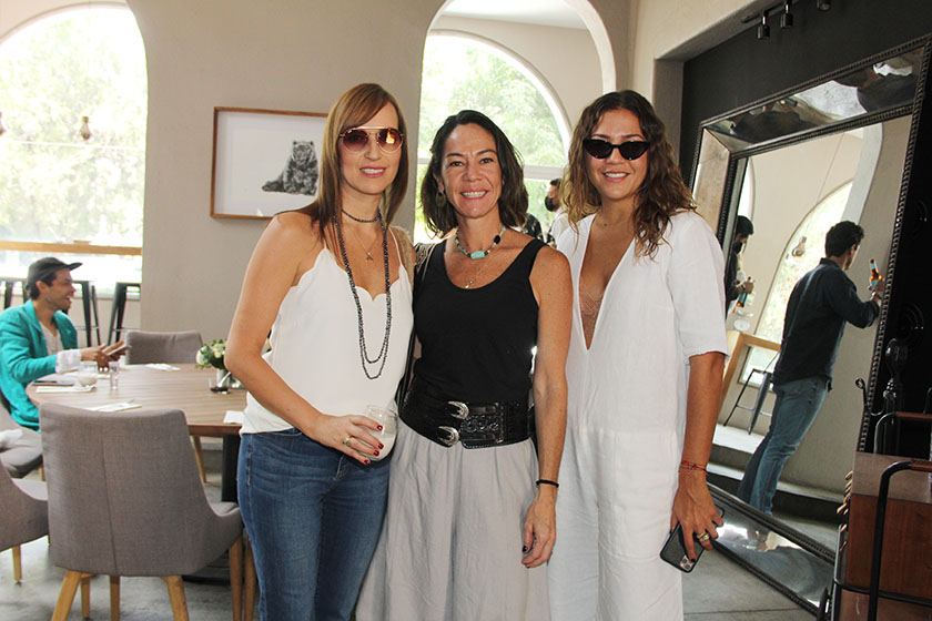 Karla González, Fernanda Woolf y Lorena Gutiérrez