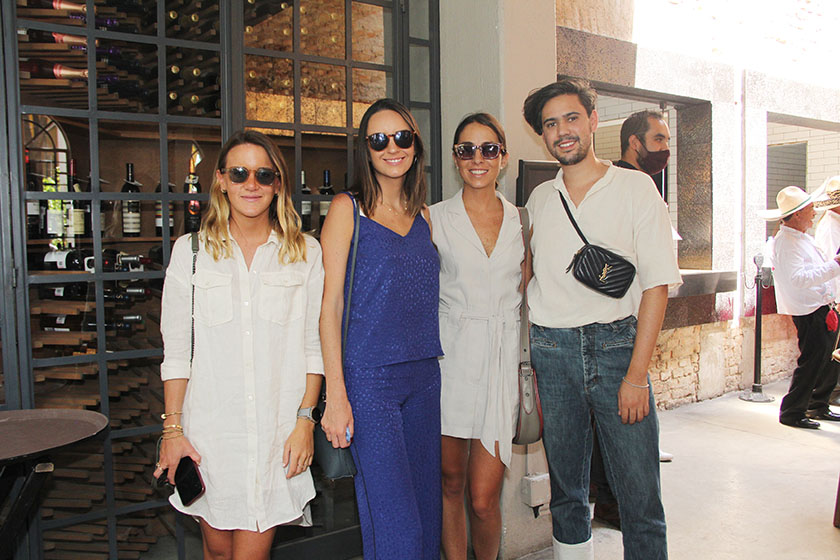 Mariana Gil, Almudena Pérez, Ana Luisa Mijares y Fernando Goslinga