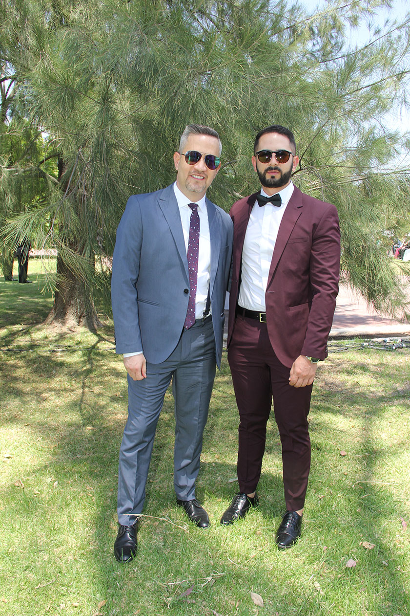 Mario Borrego y Mario González.