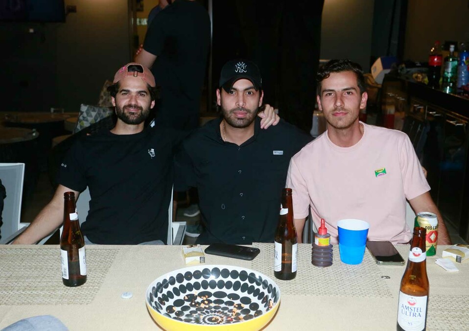 Mauricio Canales, Leocadio Villarreal y Diego Díaz