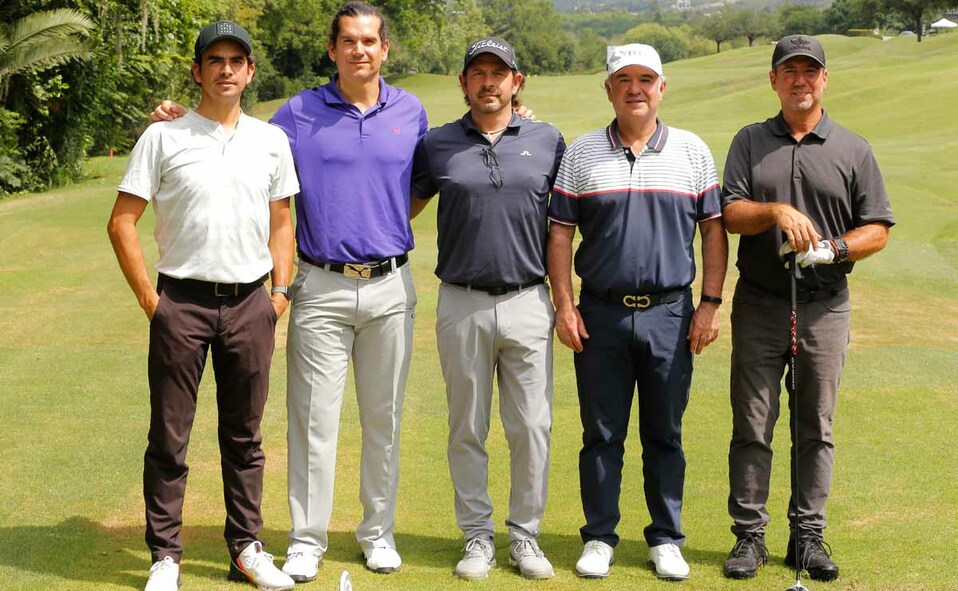 Rafa Rivero, Gregorio Martínez,  Ernesto Vega, Óscar Tijerina y Víctor Gutiérrez / Fotos: Daniel Saldívar y Omar Valdez
