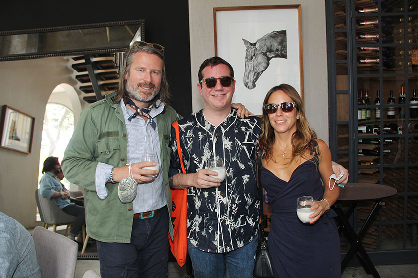 Rodman Prinack, Andrés Lebrija y Carolina Verdúzco