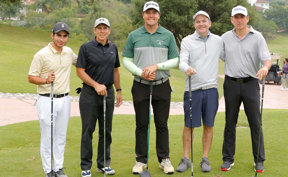 Rodrigo Assad, Ricardo Kalife, Joe Thelen, Beto Assad y Mauricio Jaime / Fotos: Daniel Saldívar y Omar Valdez