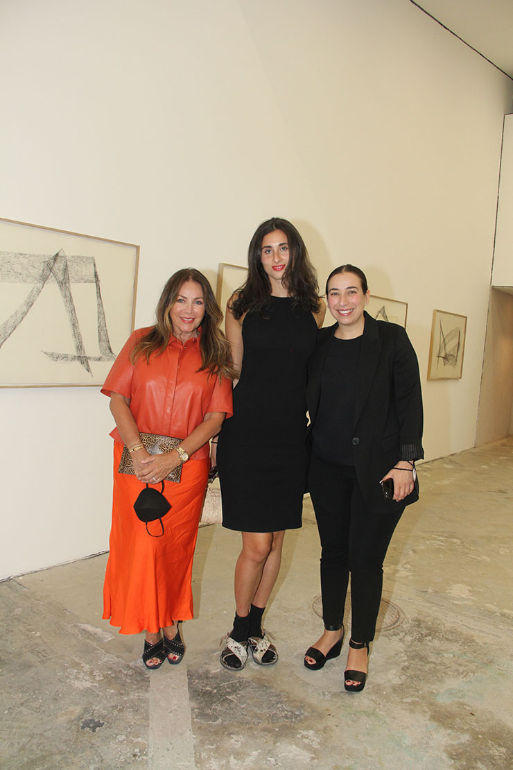 Rosella Fimbres, Samantha Ozer y Daniela Zárate