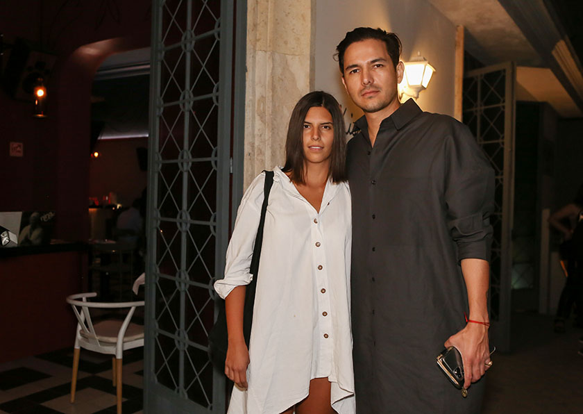 Sabilla Villarello y Javo Morales