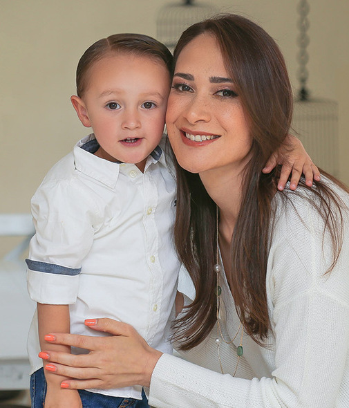María Fernanda Tenorio, los retos de la maternidad