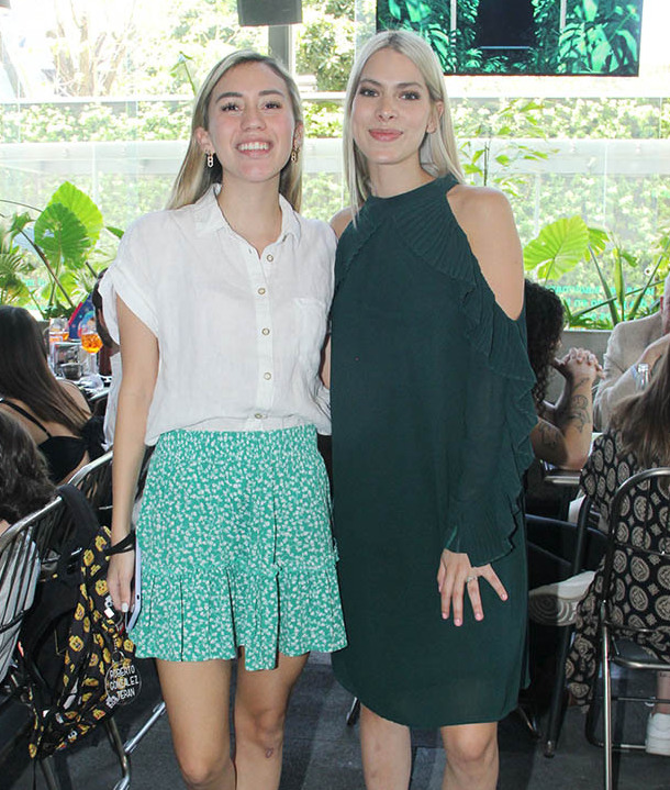 Sofía Valencia y Regina Zepeda.