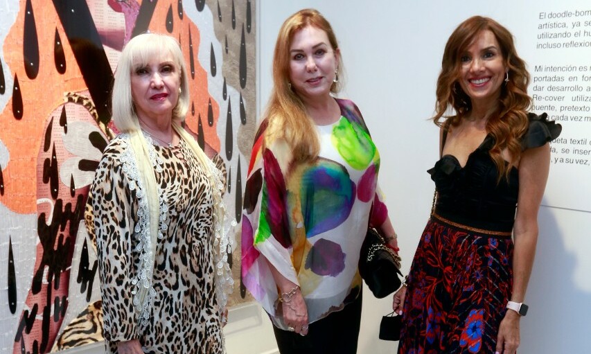 Coty Calderón, Nancy Montemayor y Olga Mejía. FOTO: OMAR VALDEZ