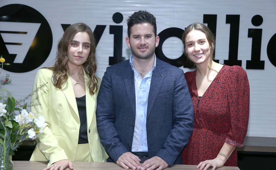 Ángela, Marcelo y Luisa