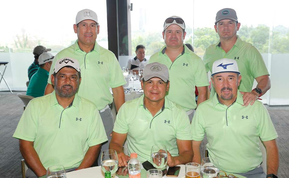 Arturo Samaniego, Adolfo del Valle, Alejandro Saldaña, Adrián Valadez, Jorge Ruiz y Jesús Galarza / Fotos: Daniel Saldívar