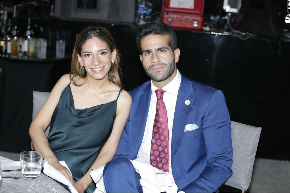 Catalina Zertuche y Sebastián Ponce. FOTO: STAFF CHIC