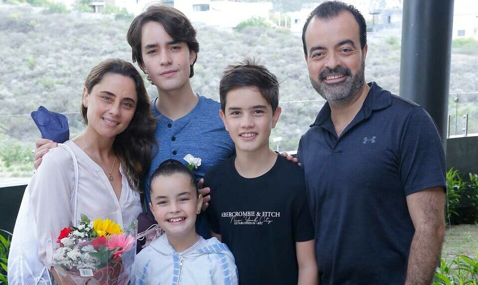 Claudia Sesma, Martina Sesma, Carlos Sesma, Patricio Sesma y Carlos Sesma / Fotos: Daniel Saldívar