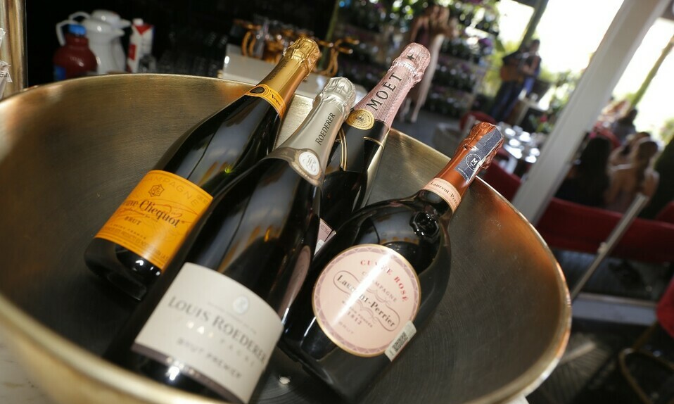 Bebidas propias para el brindis / Foto: Daniel Saldívar