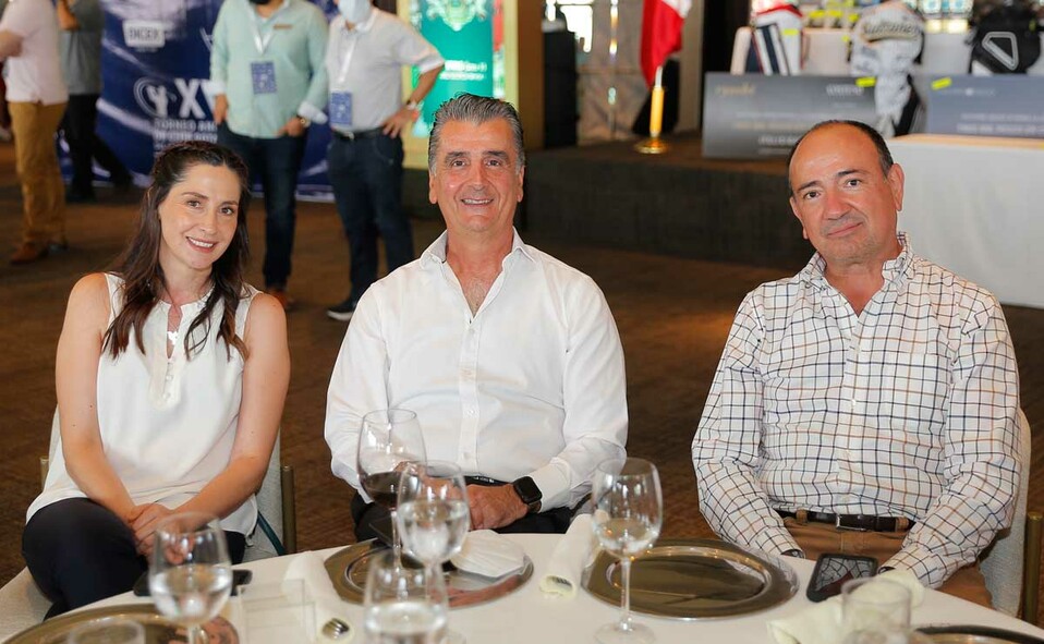 Guiana González, Guillermo Milmo y Fernando Luna / Fotos: Daniel Saldívar
