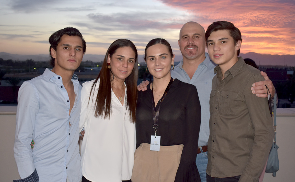 Jorge, Gerardo, Luisa, Ana y Fernando