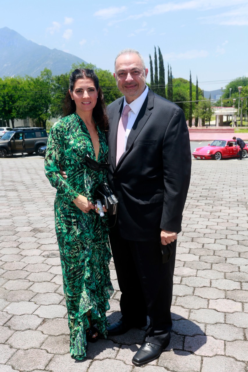 Lorena Kalife y Nazario Assad. FOTO: STAFF CHIC