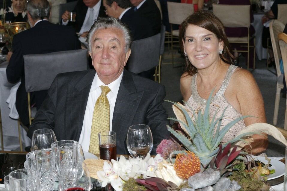Luis Esteban García y Mima Treviño de García. FOTO: STAFF CHIC
