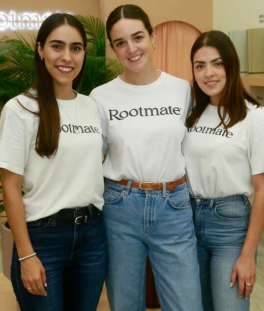 Paulina Gómez, Fernanda Orozco y Daniela Valladares