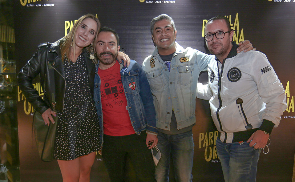 ERICA SHEIFFER, RAYMUNDO ZEPEDA, CÉSAR LÓPEZ Y GUILLERMO MEDRANO
