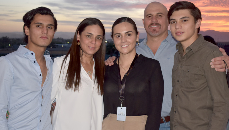 Jorge, Gerardo, Luisa, Ana y Fernando
