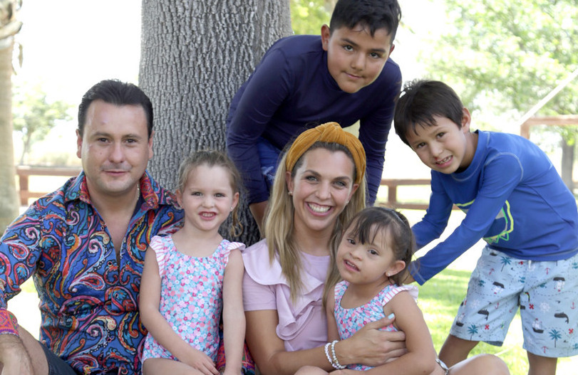 Santi, Maximiliano, Héctor, Mariacarla, Carla e Ivanna