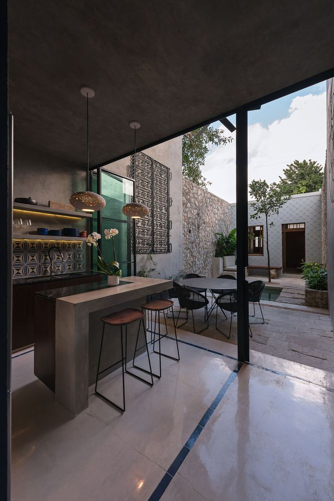 La residencia se construyó en un lote de 4.70 metros de frente y 26 metros de fondo. (Foto: Tamara Uribe).
