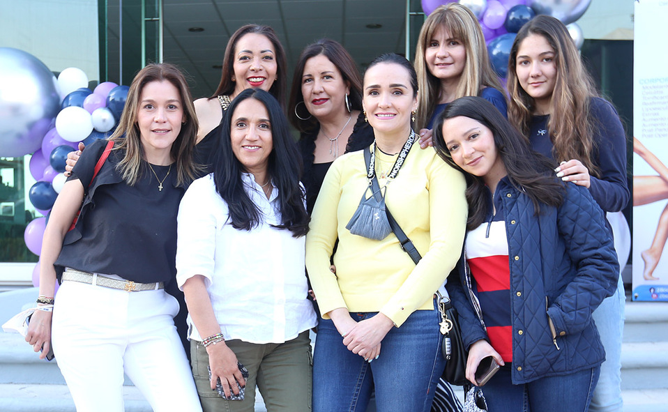 Lineth Barraza, ANGELICA VARGAS, CLAUDIA REYNA, LETICIA OVALLE, DANIELA MORALES, MARISA PEÑUÑURI, BERENICE AGUILAR Y PAULINA ALVAREZ