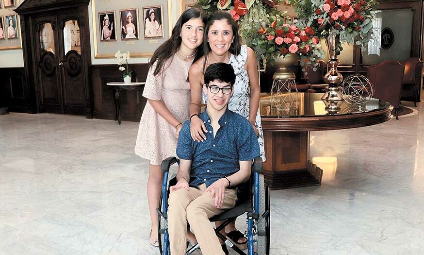 Elsamari Ortega, Elsa Mari Tamayo y David Ortega / Fotos: Dennis Hernández y José Chang